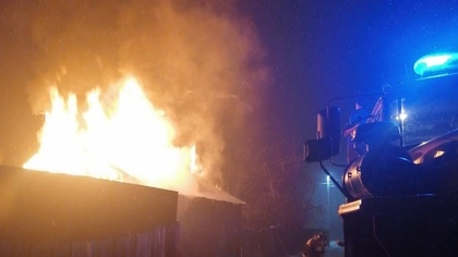 Дом кузбасской пенсионерки загорелся ровно в Новый год