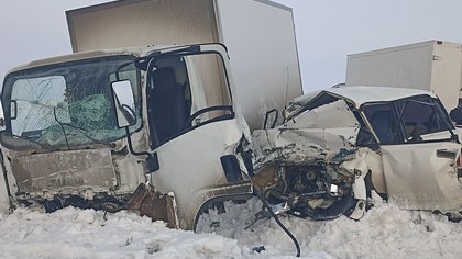 Смертельное ДТП с грузовиком произошло в Омской области