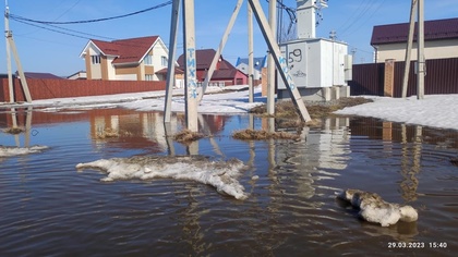 Кемеровская деревня погрузилась под воду