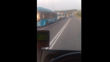 Автобусный коллапс разразился в Новокузнецке из-за закрытия четырех газовых заправок