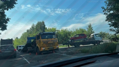 Автомобили получили повреждения в результате ДТП в Новокузнецке