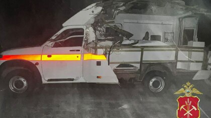Медик скорой помощи пострадала в жестком ДТП с БелАЗом на кемеровской трассе