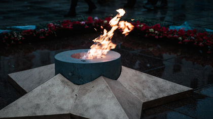 Жительница ЕАО решила осквернить Вечный огонь прикуриванием сигареты и сожжением цветов