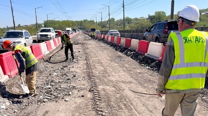 Внезапные сложности возникли при ремонте Запсибовского моста в Новокузнецке
