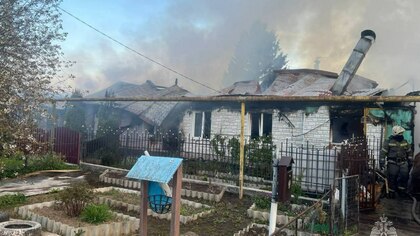 Ребенок и двое взрослых пострадали при пожаре в Нижегородской области