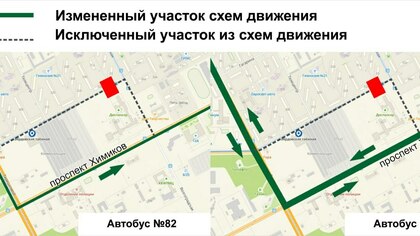 Маршруты двух автобусов попадут под временные изменения в Кемерове