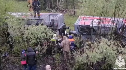 Спасатели нашли тело третьего погибшего при сходе вагонов с рельсов в Коми
