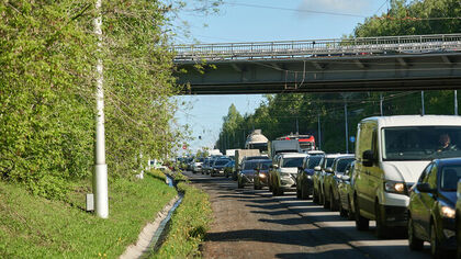 Восьмибалльные пробки осложнили движение в Кемерове