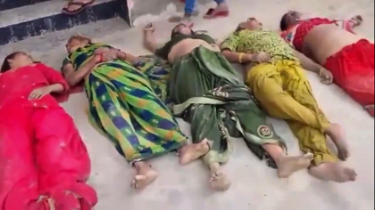 Более 120 человек погибли в давке в ходе религиозного мероприятия в Индии