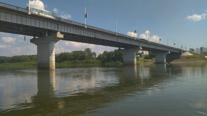 Дорожники временно оставят на Кузбасском мосту лишь одну полосу