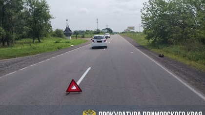 Водитель наехал на вышедшую из автобуса девочку в Приморском крае
