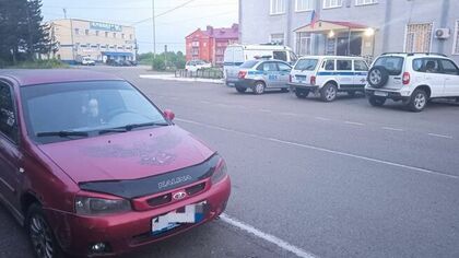 Женщина за рулем украденного автомобиля попалась правоохранителям в Кузбассе