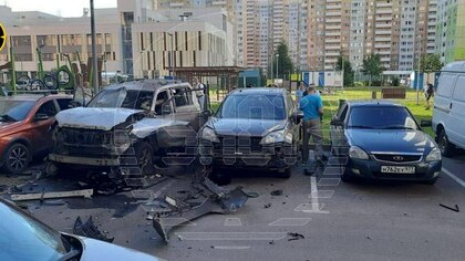 Взорвавшийся на севере Москвы автомобиль был заминирован 
