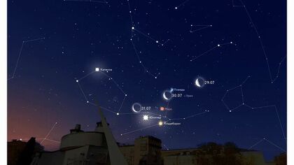 Кузбассовцы смогут понаблюдать за необычным явлением в ночном небе