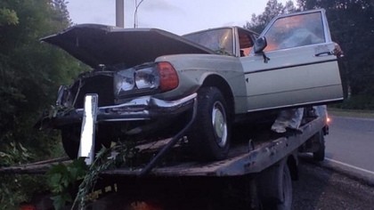 Житель Прокопьевска попал в ДТП на угнанном автомобиле