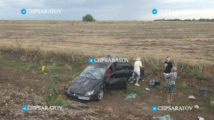 Девушка пострадала в ДТП в Саратовской области