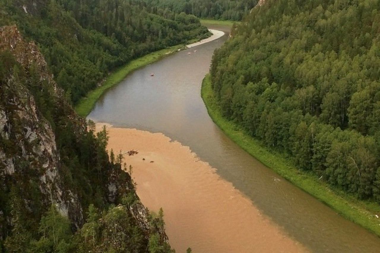 Река Кундат Кемеровская область